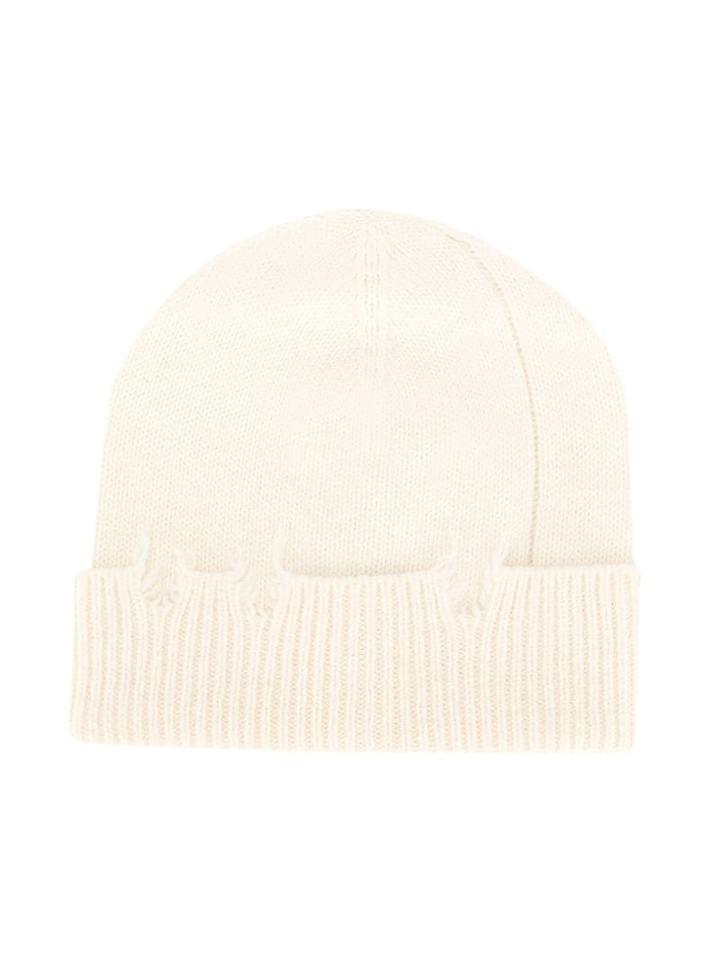 Maison Margiela Ribbed Beanie - Neutrals