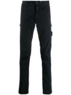 Stone Island Straight-leg Trousers - Blue