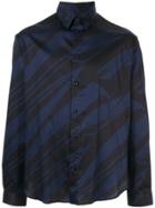Band Of Outsiders Spaceship Print Shirt - Blue