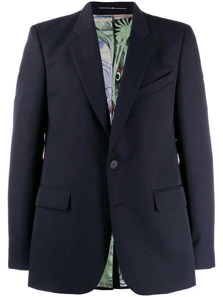 Givenchy Single-breasted Blazer - Blue