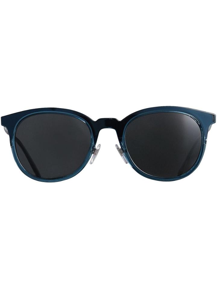 Burberry Eyewear Round Frame Sunglasses - Blue