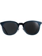Burberry Eyewear Round Frame Sunglasses - Blue