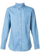 Frame Denim Classic Denim Shirt, Men's, Size: Large, Blue, Cotton