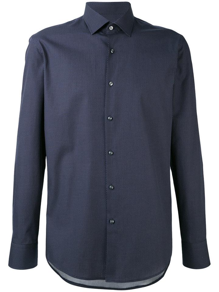 Boss Hugo Boss - Buttoned Shirt - Men - Cotton - 39, Blue, Cotton