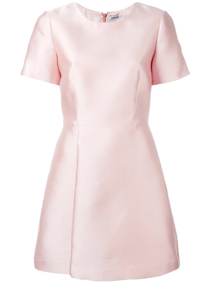 P.a.r.o.s.h. - Metallic Dress - Women - Silk/polyester/acetate/viscose - M, Women's, Nude/neutrals, Silk/polyester/acetate/viscose