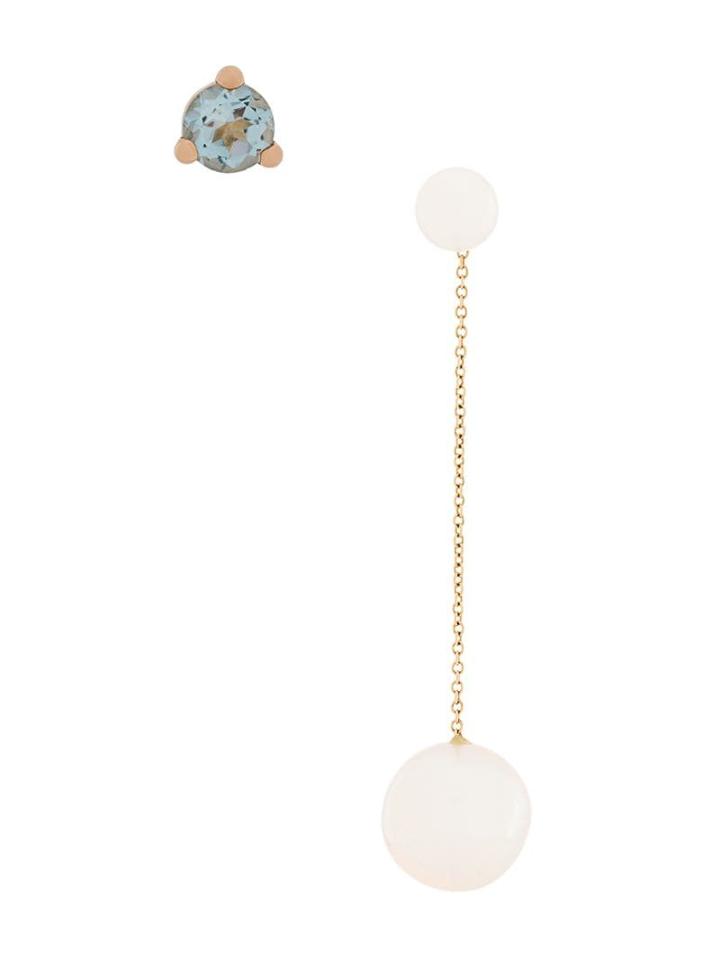 Delfina Delettrez 18kt Yellow Gold Virus Earrings Set - Neutrals
