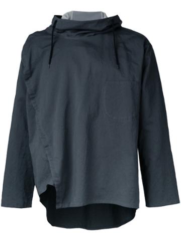 Factotum Hooded Jacket, Men's, Size: 46, Grey, Cotton/rayon