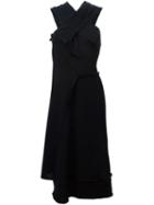 Comme Des Garcons Vintage Crossed Strap Jersey Dress