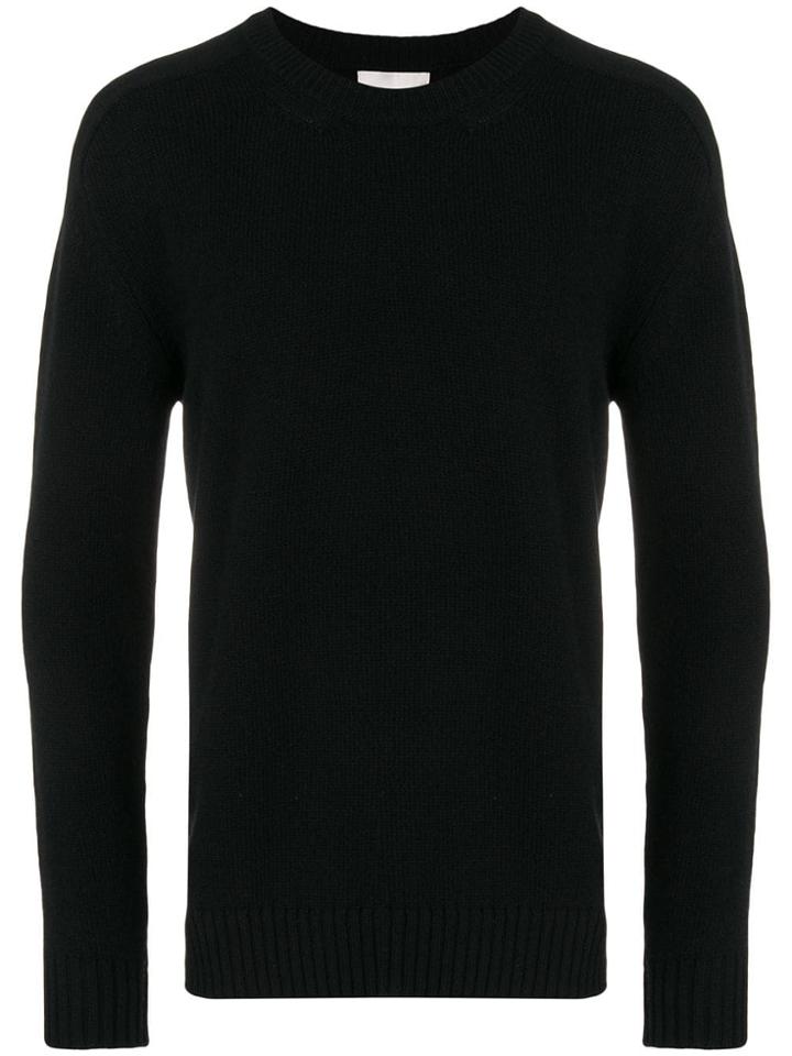 Laneus Crewneck Sweater - Black