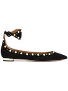 Aquazzura 'harlow' Ballerinas - Black