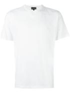 Emporio Armani Eagle Logo Print T-shirt, Men's, Size: Large, White, Cotton