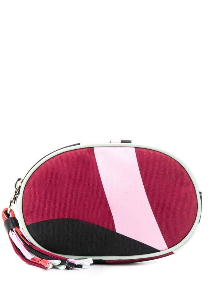 Emilio Pucci Alex Print Cosmetic Case - Red