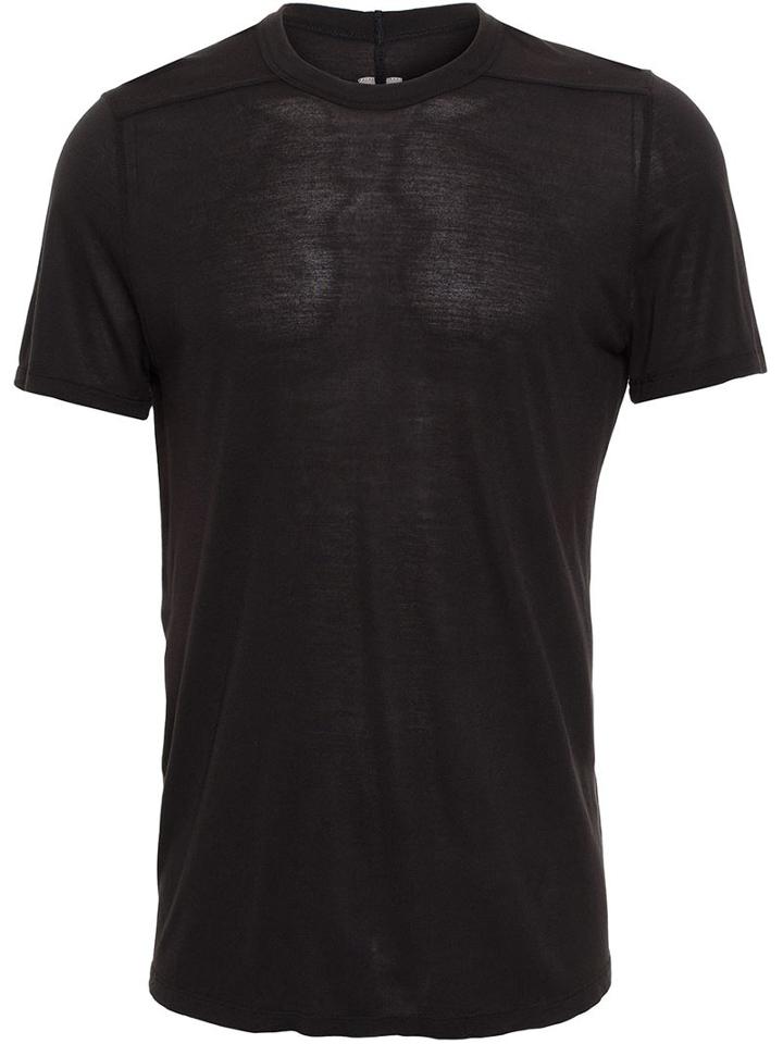 Rick Owens Basic Silk Blend T-shirt