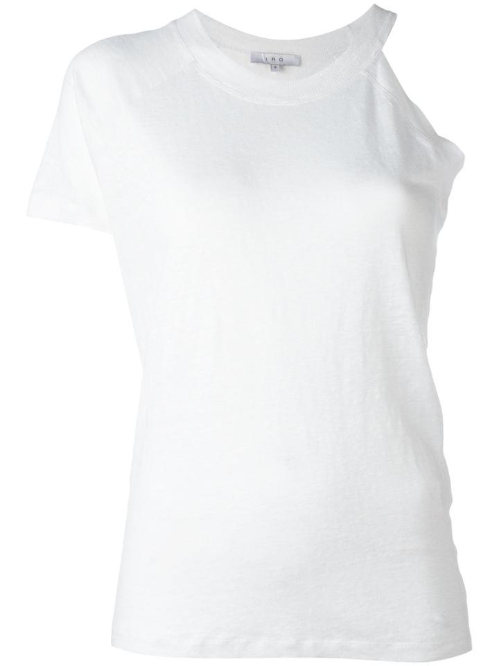 Iro Asymmetric Top, Women's, Size: Xs, White, Linen/flax