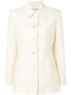 Yves Saint Laurent Pre-owned Patch Pockets Jacket - White