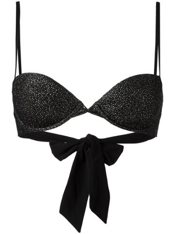 Carine Gilson Push-up Bikini Top - Black