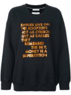 Each X Other Quote Sweatshirt, Women's, Size: Xs, Black, Cotton