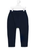 Le Petit Coco Elasticated Waistband Trousers, Toddler Boy's, Size: 2 Yrs, Blue