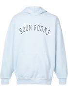 Noon Goons Logo Print Hoodie - Blue