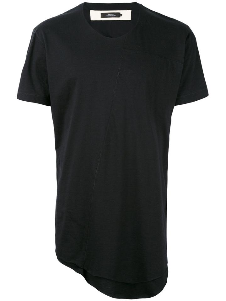 A New Cross - Double Layer T-shirt - Men - Cotton - M, Black, Cotton
