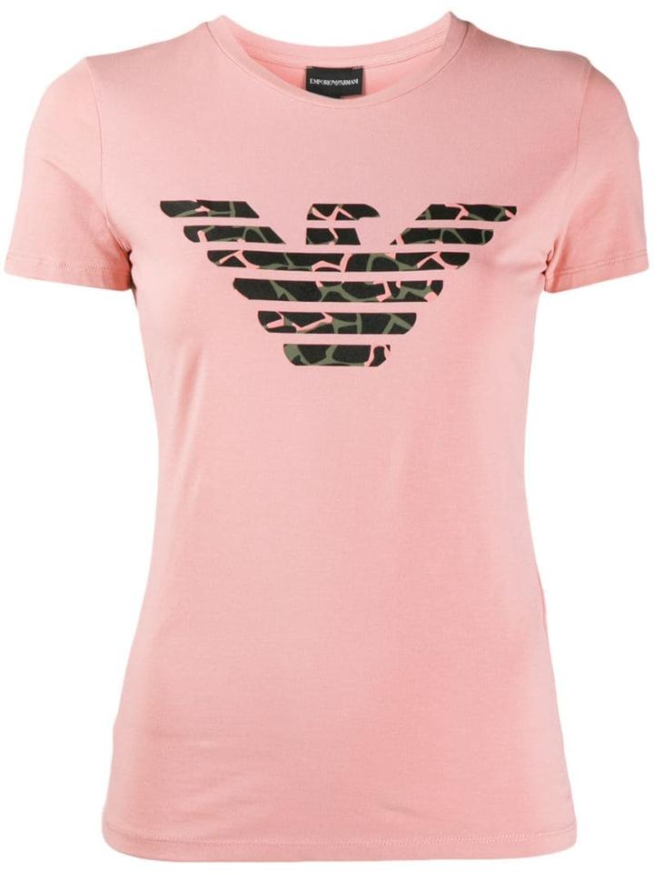 Emporio Armani Giraffa T-shirt - Pink