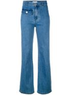 See By Chloé - Flared Jeans - Women - Cotton/spandex/elastane - 36, Blue, Cotton/spandex/elastane
