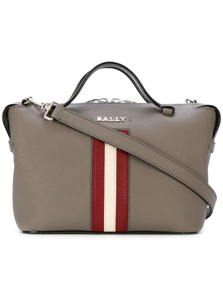 Bally - Supra Bowling Crossbody Bag - Women - Leather - One Size, Grey, Leather