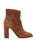 Sarah Chofakian Suede Boots - Brown