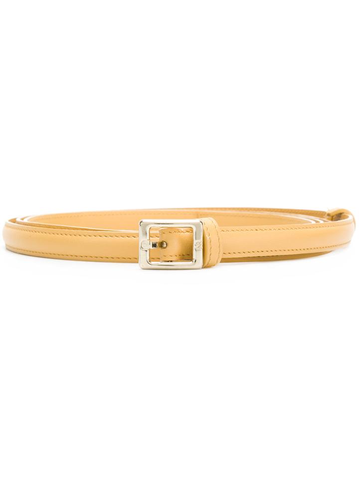Nina Ricci Thin Belt - Yellow & Orange