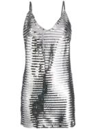 Chiara Ferragni Pailettes Mini Dress - Metallic