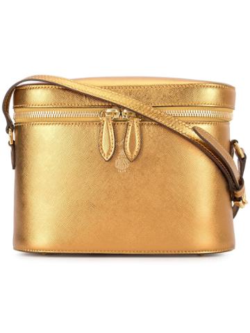Mark Cross Metallic Cross Body Bag - Gold