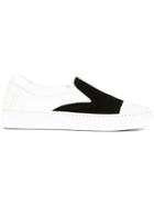 No21 Two-tone Slip-on Sneakers