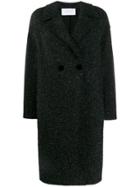 Harris Wharf London Glitter Knit Coat - Blue