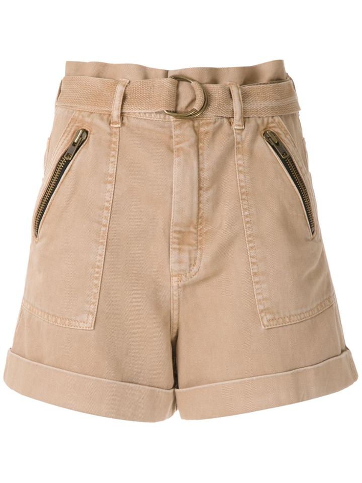 Nk Daniela Twill Shorts - Neutrals