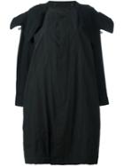 Y-3 Oversized Parka Coat, Women's, Size: Small, Black, Cotton/polyamide/polyester/viscose