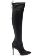 Michael Michael Kors Jamie Stretch High Boots - Black