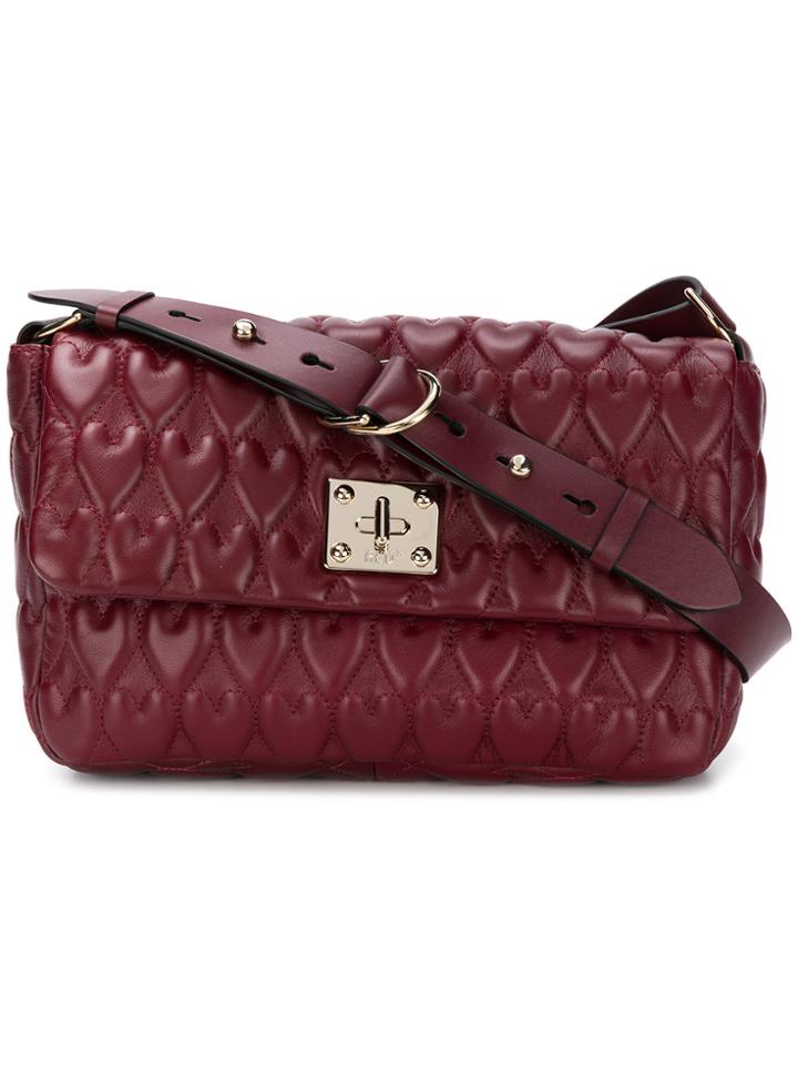 Red Valentino Heart Quilted Shoulder Bag