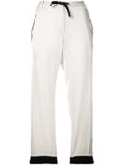 A.n.g.e.l.o. Vintage Cult Drawstring Cropped Trousers - Nude &