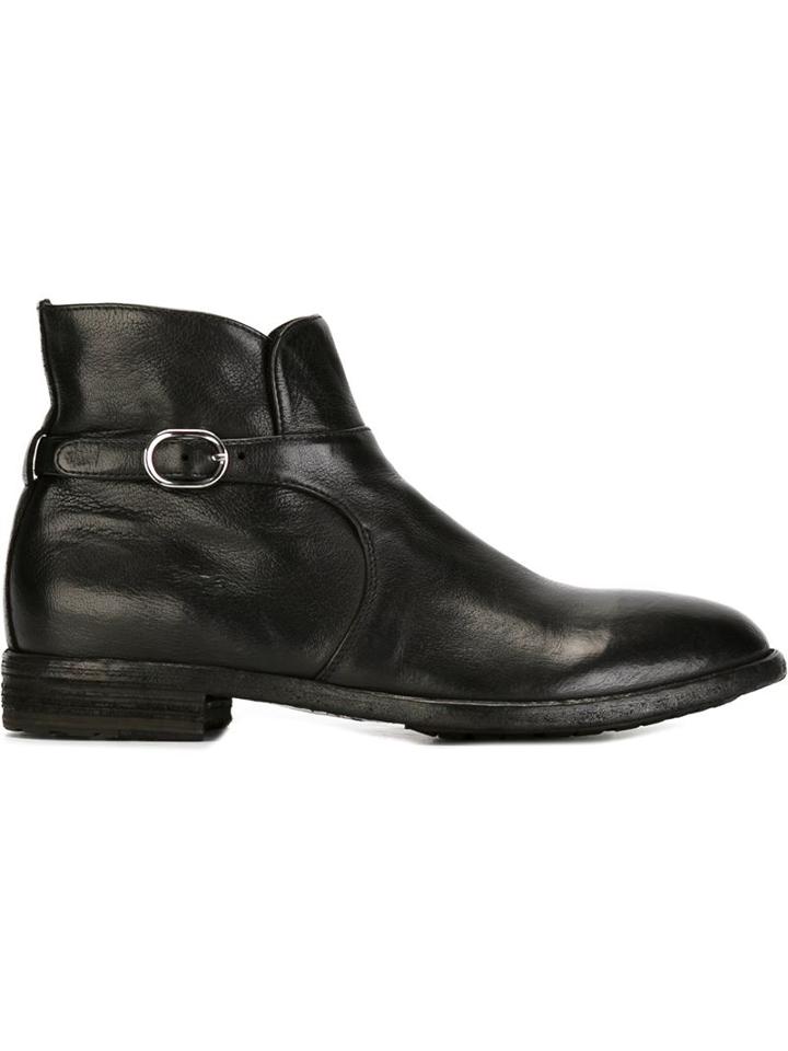 Officine Creative Rozier Boots, Women's, Size: 37, Black, Calf Leather/leather/rubber