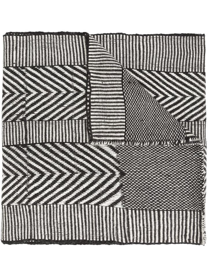 Voz 'chevron' Shawl, Women's, Black, Alpaca