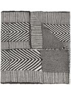 Voz 'chevron' Shawl, Women's, Black, Alpaca