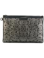 Jimmy Choo Derek Star-embellished Clutch - Green