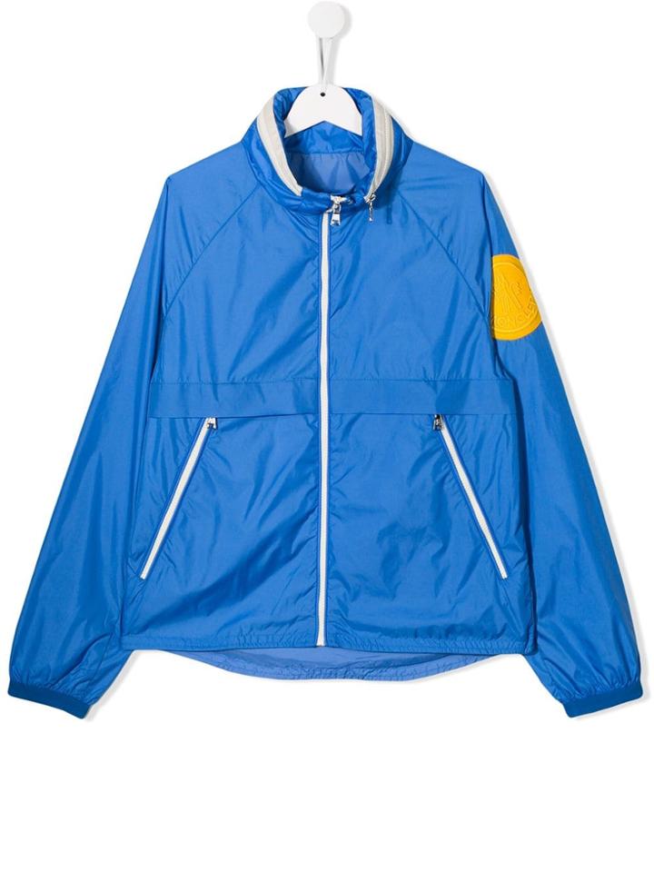 Moncler Kids Shell Jacket - Blue