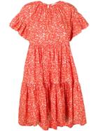 Ulla Johnson Oversized Rosemarie Dress - Orange