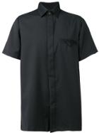 Matthew Miller Short Sleeved Shirt - Black