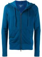 Majestic Filatures Hooded Zip-up Jacket - Blue