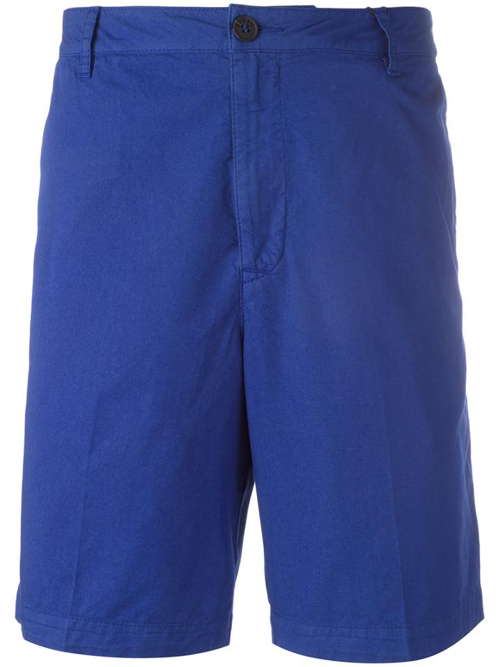 Kenzo Tailored Shorts, Men's, Size: 46, Blue, Cotton