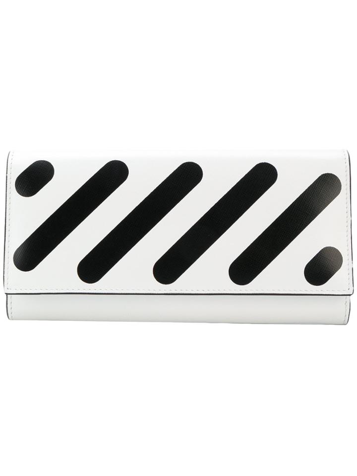 Off-white Diag Long Wallet