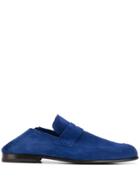 Harrys Of London Folded Back Loafers - Blue