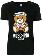 Moschino Swim Teddy T-shirt - Black